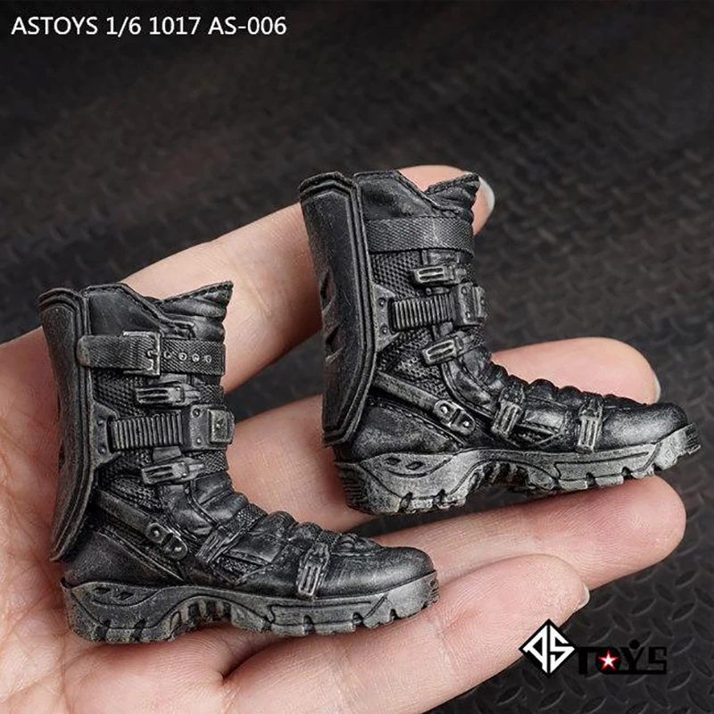 1/6 Scale Combat Boots For Avengers Falcon For 12" Hot Toys Male Figure USA