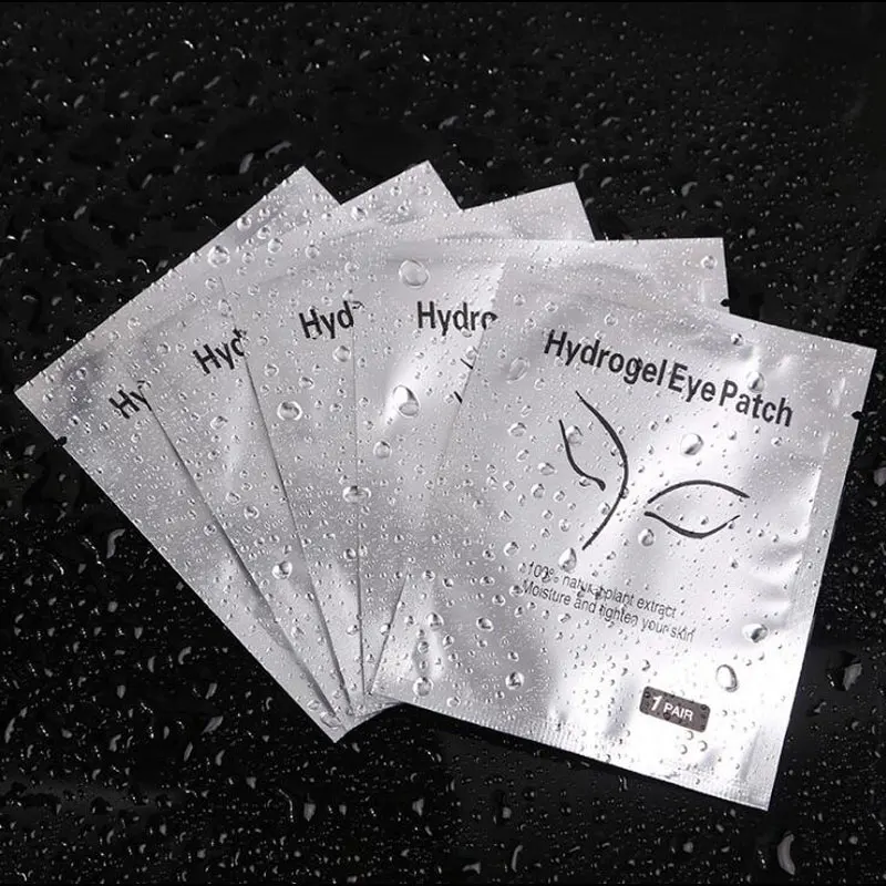 

50/100 Pairs Paper Patches For Eyelash Extensions Lint Free White Under Eye Pads Grafted Eyelash Stickers Wraps Make Up Tools