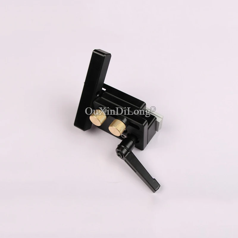 1PCS Flip Stop for 45mm T-Track with Adjustable Scale Mechanism (not included 45mm miter t-track) JF1702