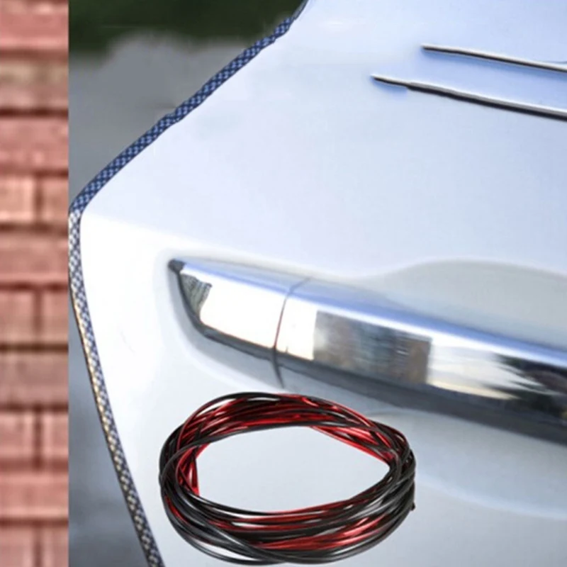 

5M Car Chrome Styling Decoration Moulding Trim Strip Tape Auto DIY Body Bumper Protect Sticker