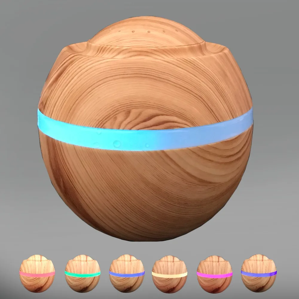 

USB Ultrasonic Air Purifier Humidifier Essential Oil Aroma Diffuser Cool Mist Humidifier Home Maker LED Car Office Home