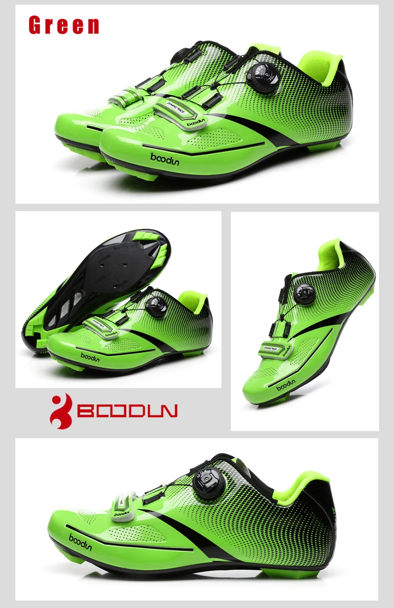 Boodun велосипедная обувь Нескользящая дорожная обувь вентиляционная велосипедная обувь Ультралегкая спортивная гоночная обувь