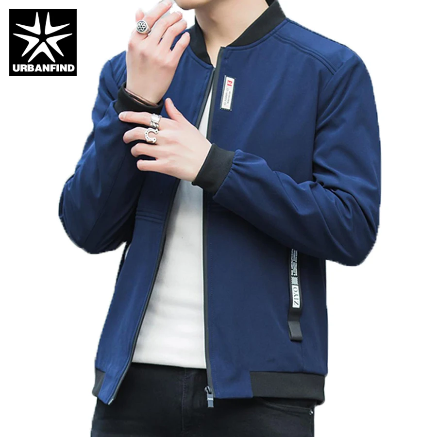 Goede URBANFIND Size 6XL 7XL 8XL Mannelijke Jas Casual Uitloper 2018 Lente Herfst Kwaliteit Merk Mannen Mode Jassen