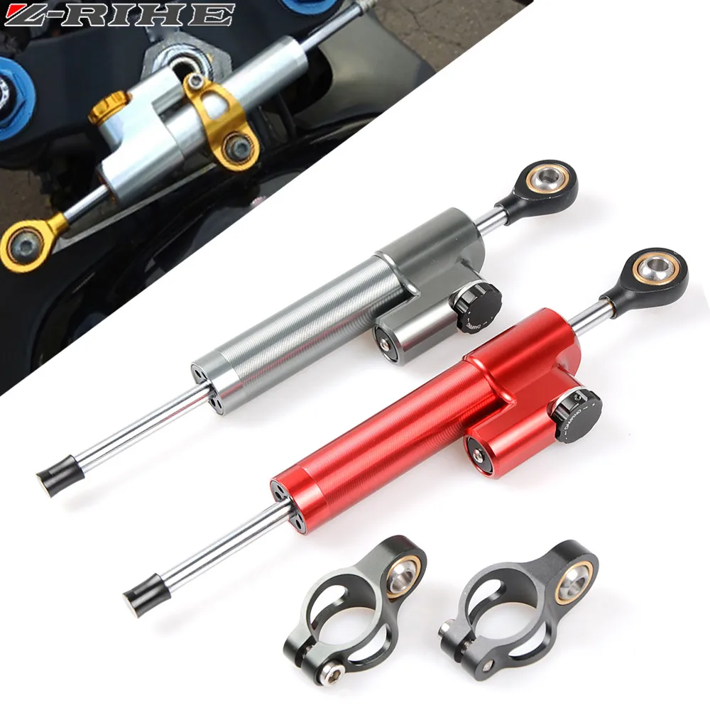 Cnc Universal Aluminum Motorcycle Damper Steering Stabilize Safety