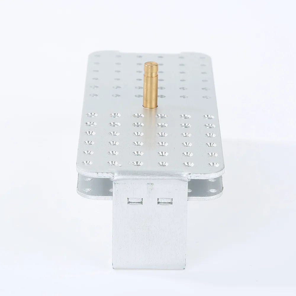 72 Holes Dental Disinfection Burs Holder Block Stand Autoclavable Sterilizer Box Dentist Lab Equipment Dentist Teeth Whitening