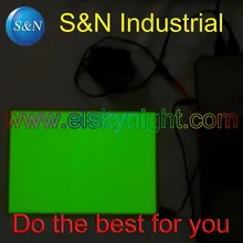 A5 Размер Lime Green эль лист эль панель эль подсветки с 5 В USB контроллер устойчивый на для рекламы или украшения