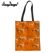Бесшумный дизайн, Повседневная Большая Сумка-тоут для женщин, принт «Домашние животные»,, на заказ, Холщовая Сумка, Женская дорожная сумка через плечо, модная женская