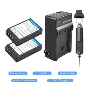

2X PS-BLS1 BLS1 Battery +Battery Charger for Olympus EP2 EPL1 EPL2 EP1 BLS5 E-400 EVOLT E-410 EVOLT E410 E-420 E-620 E-450 L15