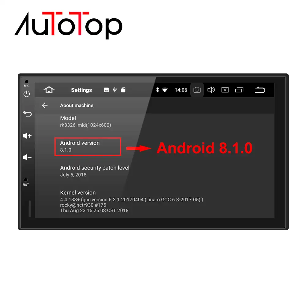 AUTOTOP PX30 Android 8 1 Car Multimedia Player 7