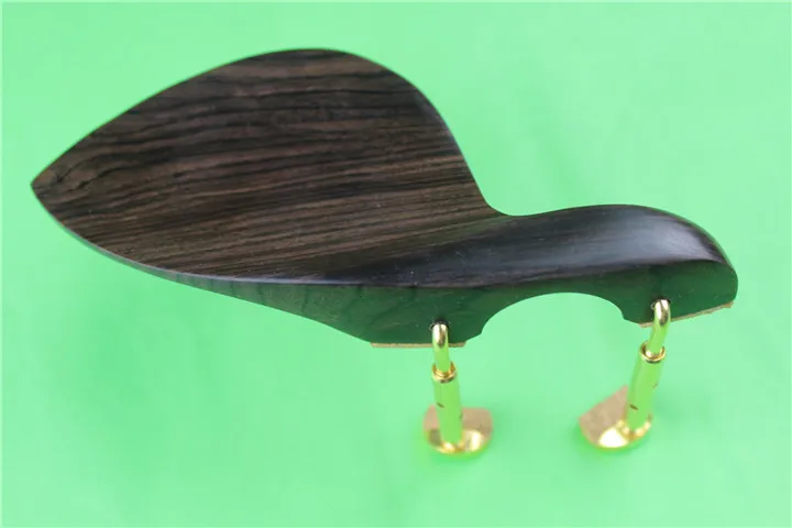 1 Pz Nuovo Unstained Ebano Viola Mentoniera + Vite, Viola Accessori Parte