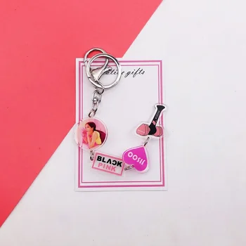 

[MYKPOP]BLACKPINK Keychain, Creative Chain, KPOP Fans Collection SA19071310-JISOO