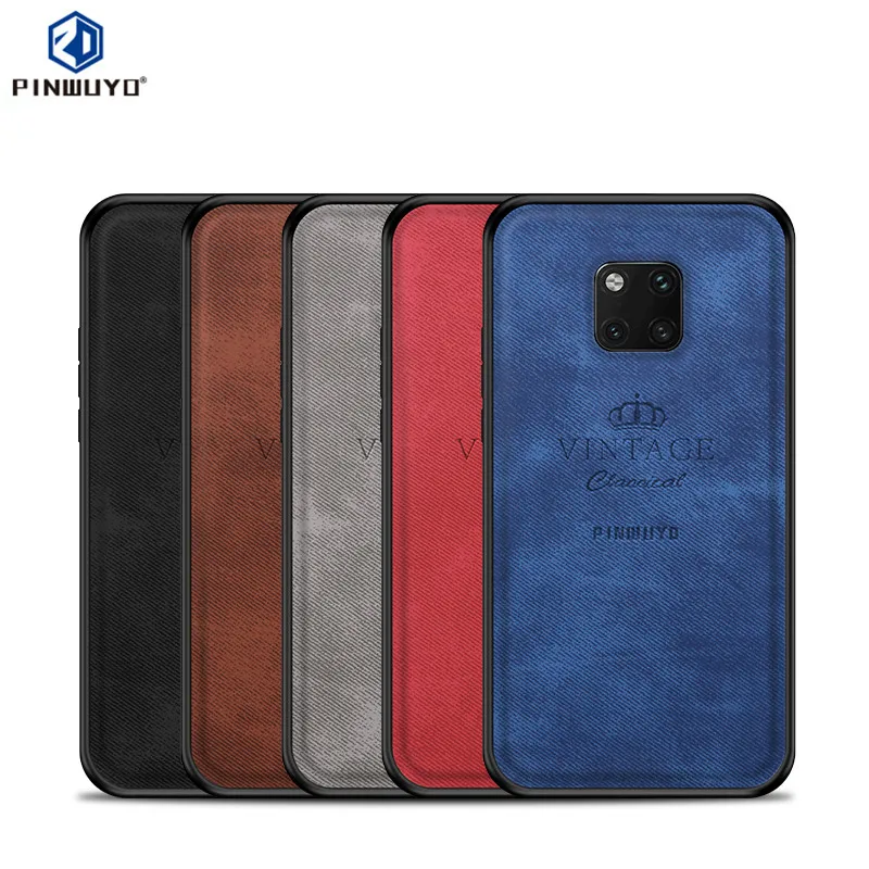 PINWUYO Phone Case for Huawei Mate 20 Pro Cover Back 6.39 inch TPU + PC Cases |