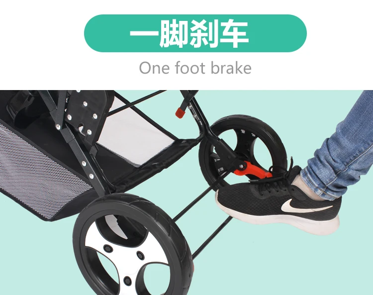 Назад и вперед двойная коляска может быть откидывается большой четыре колеса Детская коляска Коляска детская тележка инвалидная коляска детский автомобильный светильник