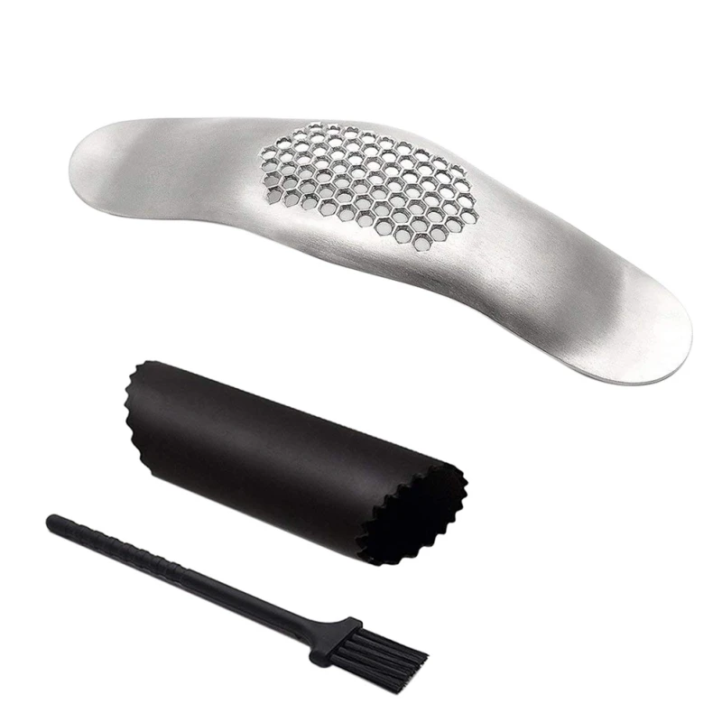 Thick Stainless Steel Garlic Press,pestled Garlic, Peeling Garlic