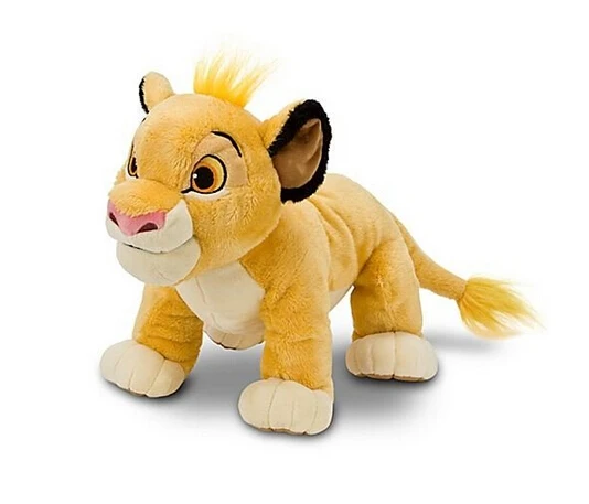 Плюшевые игрушки для детей Король Лев Симба 35 см|toy stock|plush microfibertoy blue |