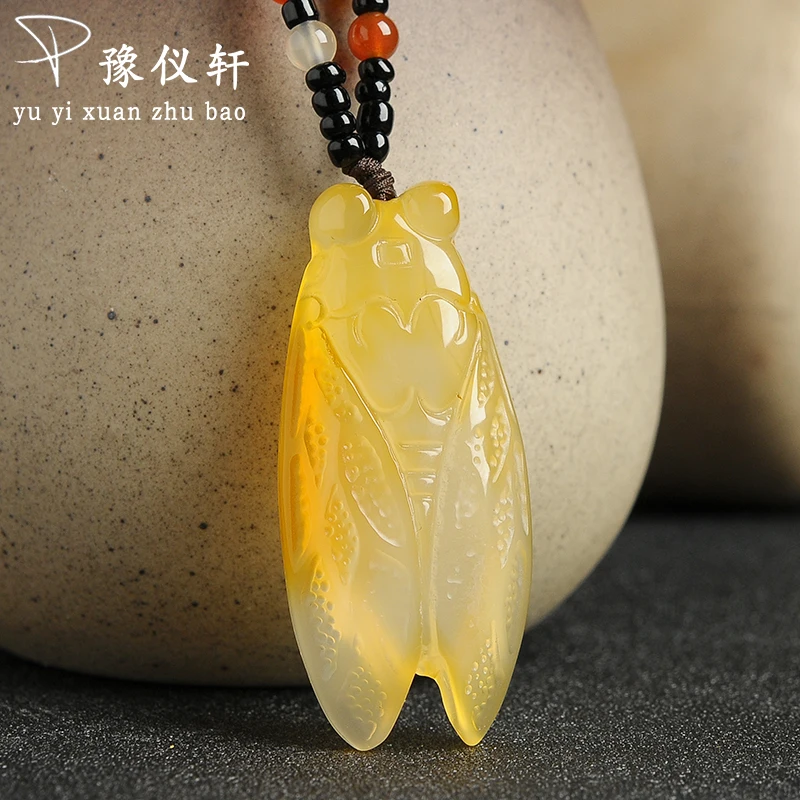 Natural Fine Women'S Jewelry Citrine Jade Necklace Boutique Pendant Abp0311 Free Shipping | Украшения и аксессуары
