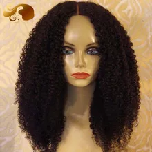 Stock Full Lace Human Hair Wigs For Black Women Brazilian Virgin Human Hair Lace Front Wigs Afro Kinky Curly Glueless Lace Wig