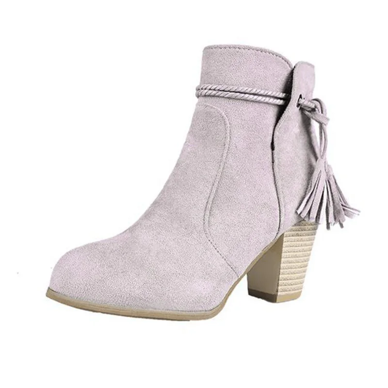 

Autumn Winter Fashion Ankle Boots women