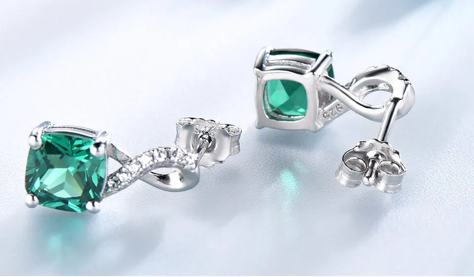 UMCHO-Created-Nano-Emerald--925-sterling-silver-clip-earrings-for-women-EUJ091E-1pc_04