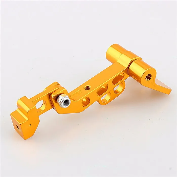 1Pcs FPV CNC LCD Monitor Support Mount Bracket Vertical Holder For DJI Phantom JR Futaba Transmitter