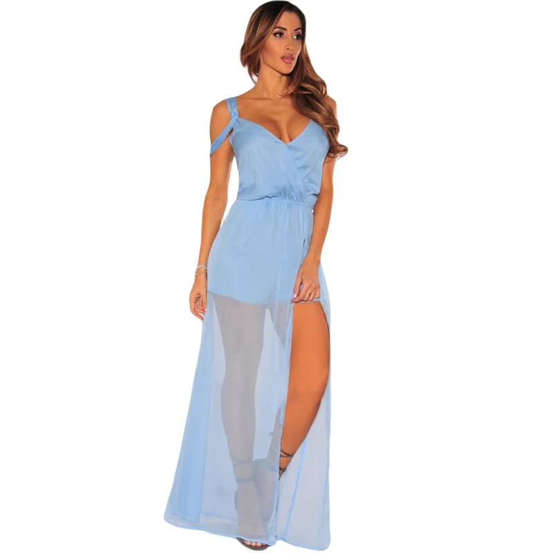 Blue-Sky-Faux-Wrap-Maxi-Tulle-Romper-LC64144-4-1_conew1
