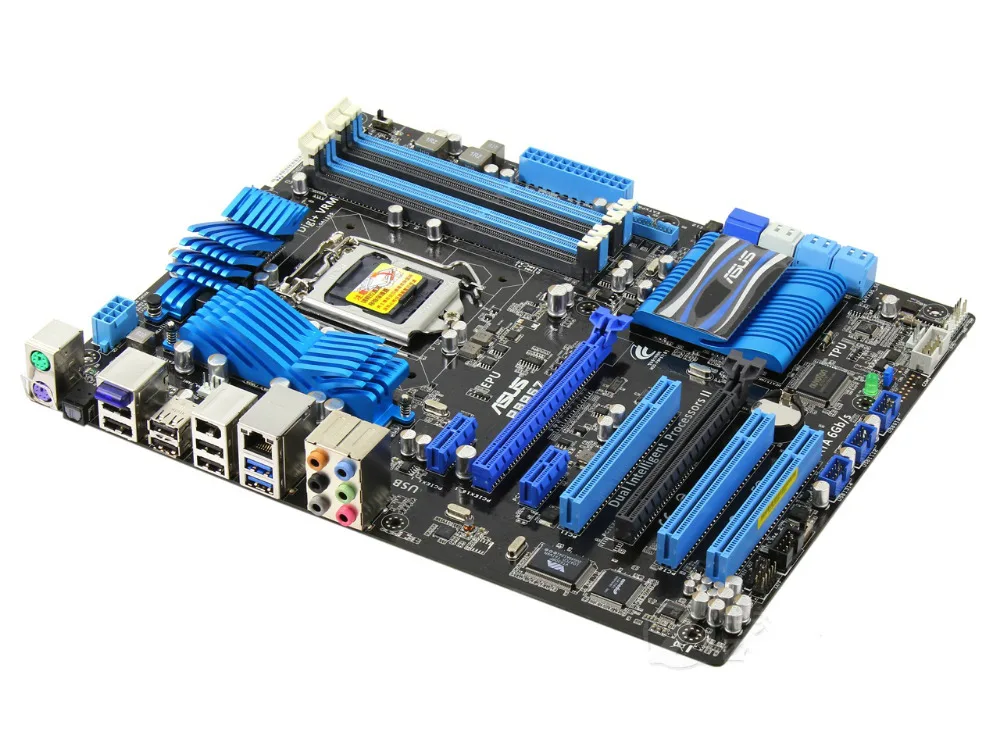 Оригинальная материнская плата ASUS P8P67 DDR3 LGA 1155 32 Гб Intel P67 настольная материнская плата