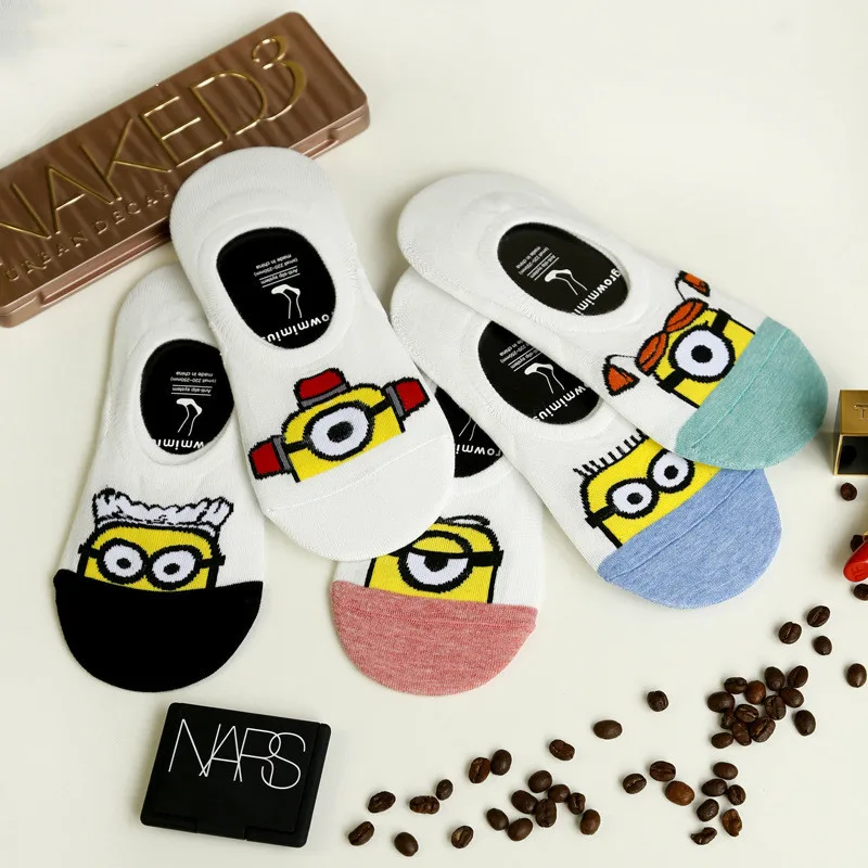 

Summer Cartoon Cotton Thin Section Cool Animal Female Boat Socks Cute Kawaii Female Socks for Women Relatively Funny Sock