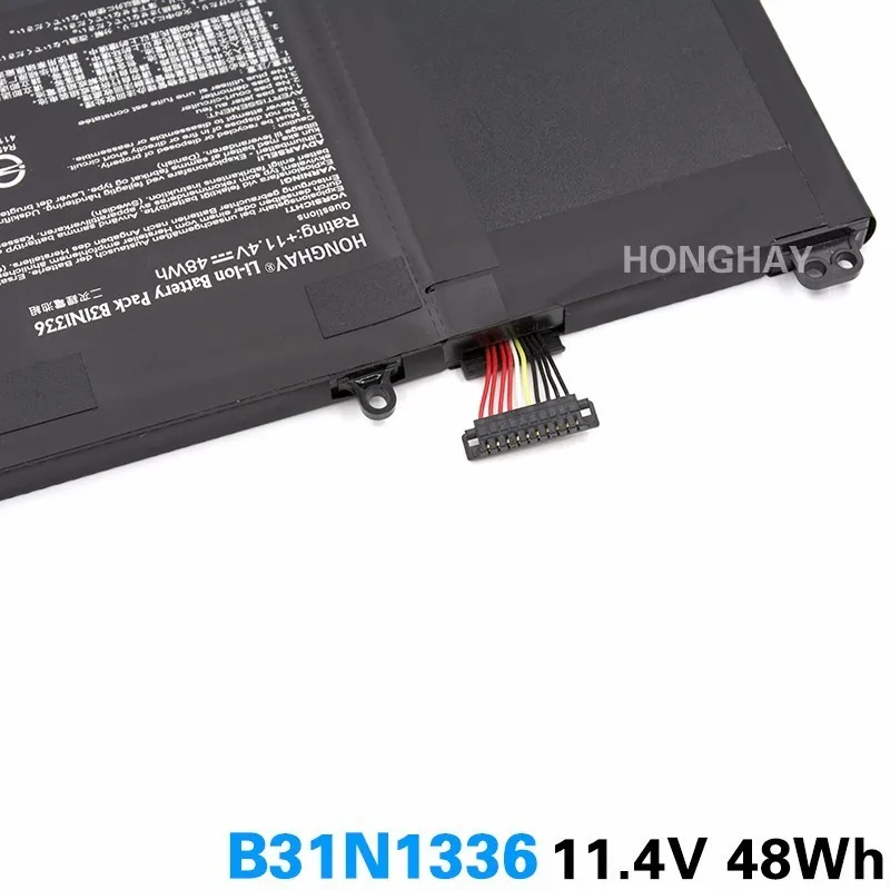 Honghay B31N1336 Аккумулятор для ноутбука Asus VivoBook C31-S551 S551 S551LB S551LA R553L R553LN R553LF K551LN V551L V551LA