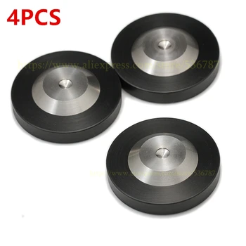 

4PCS 39mm*11mm 304 Stainless Steel Graphite Speaker AMP Isolation Spike Pad Preamp DAC LP CD Mat Floor Base HIFI AUDIO DIY