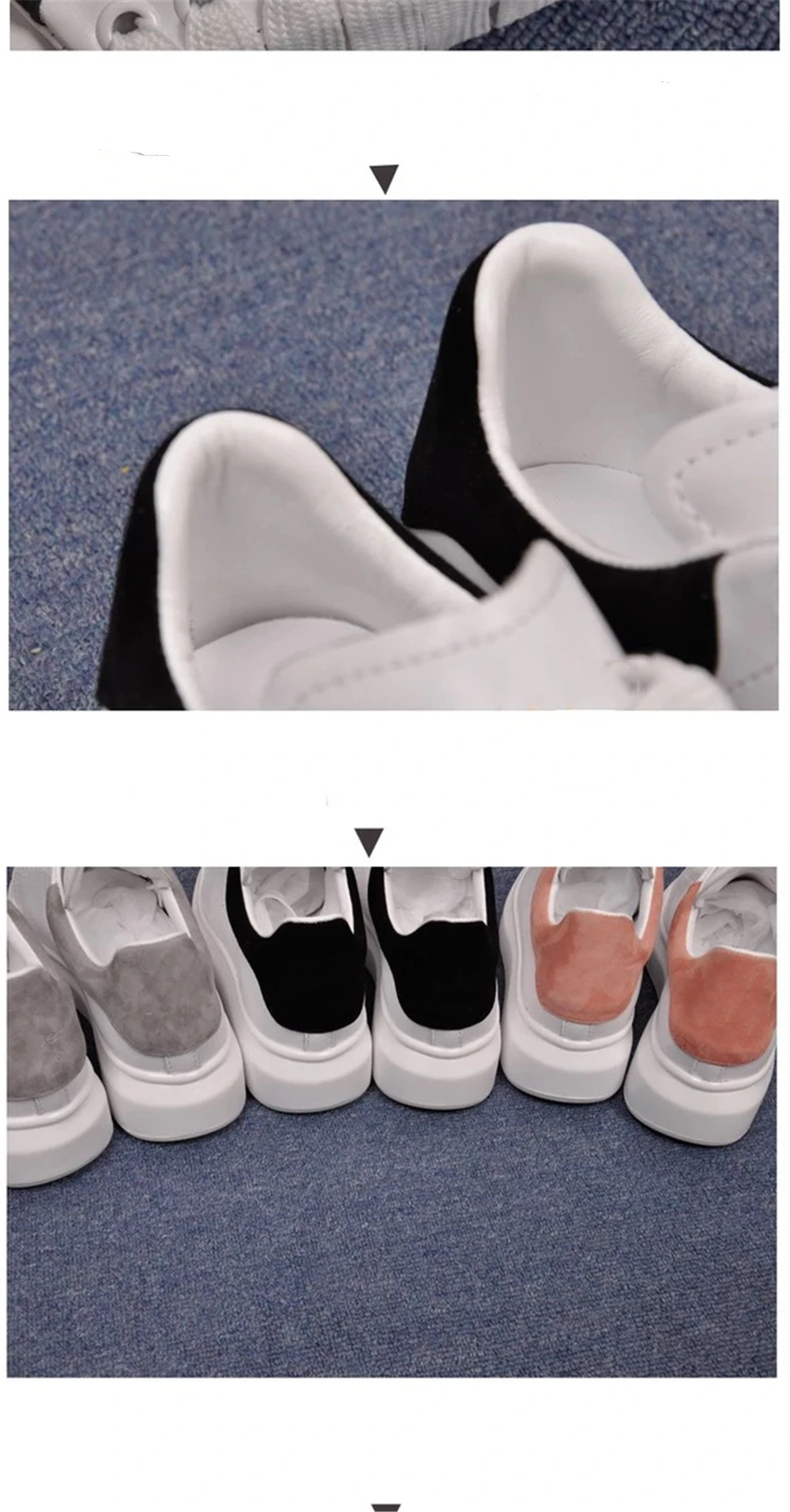 Chuezy/Роскошные брендовые модные шикарные кроссовки; женская обувь из натуральной кожи на плоской подошве для отдыха; повседневная обувь на шнуровке; Shoes34-42 на платформе