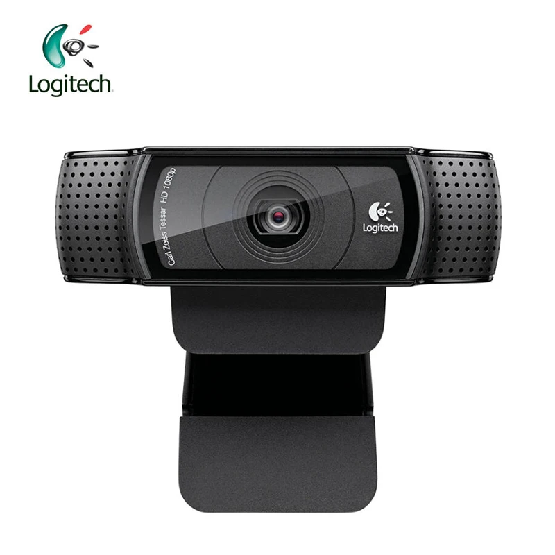 Веб-камера logitech Pro C920 HD 1280*960 поддерживает официальный тест с 15 миллионов пикселей CMOS 30FPS для Windows 10/8/7