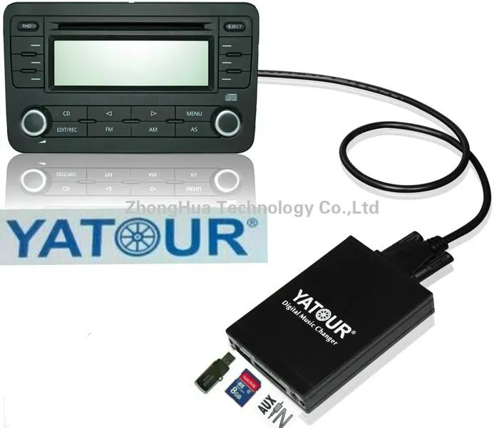 Автомагнитола Yatour YTM06 для VW Passat Tiguan Audi музыкальный MP3 плеер 3 хора Skoda Seat USB SD AUX|yatour