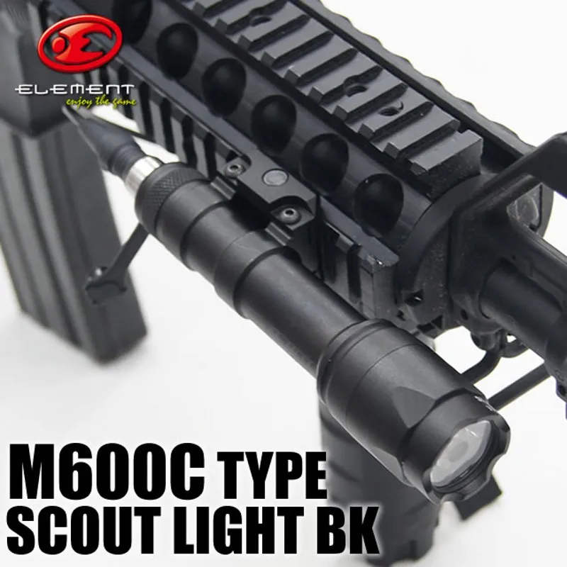 Element Airsoft M600C флэш-светильник светодиодный оружейный Тактический светильник для охоты на открытом воздухе Softair Rifle Scout светильник EX072