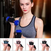 1 пара противоскользящие перчатки для тренировки, защита ладоней, ручки гантелей, колодки, перчатки для тяжелой атлетики, чехлы для пальцев XR-Hot