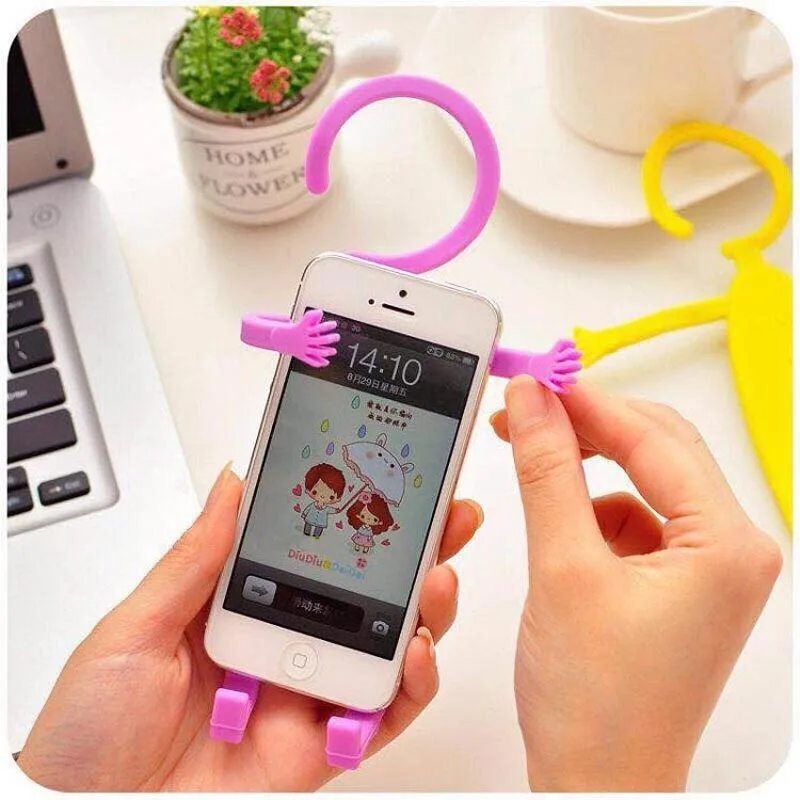 Funny Hanger Universal Multi function Silicone Flexible Cell phone