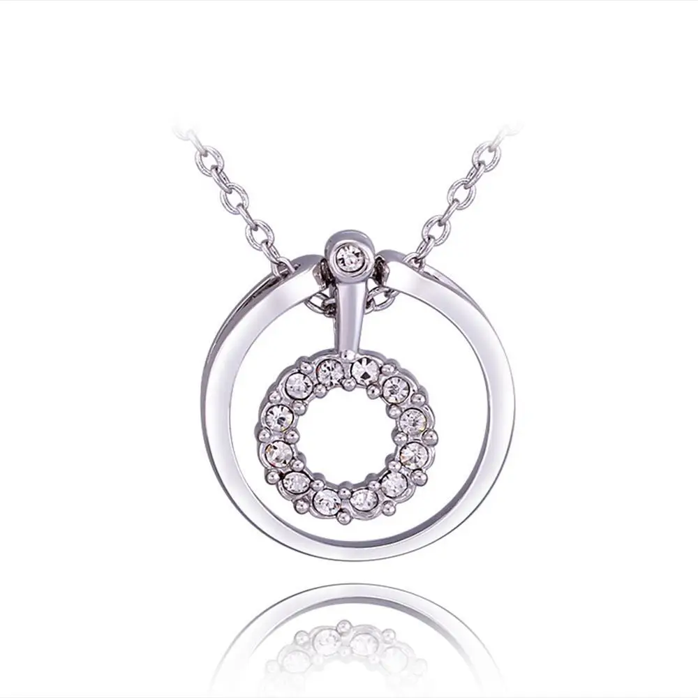 N735 WholesaleNickle Free Antiallergic18K Real Gold PlatedNecklace pendantsNew Fashion JewelryFor Women