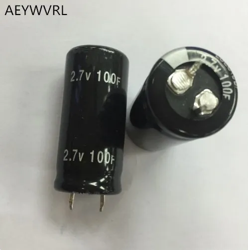 1Pcs NEW Super capacitor 2.7V100F ultra capacitor farad capacitor 2.7V 100F