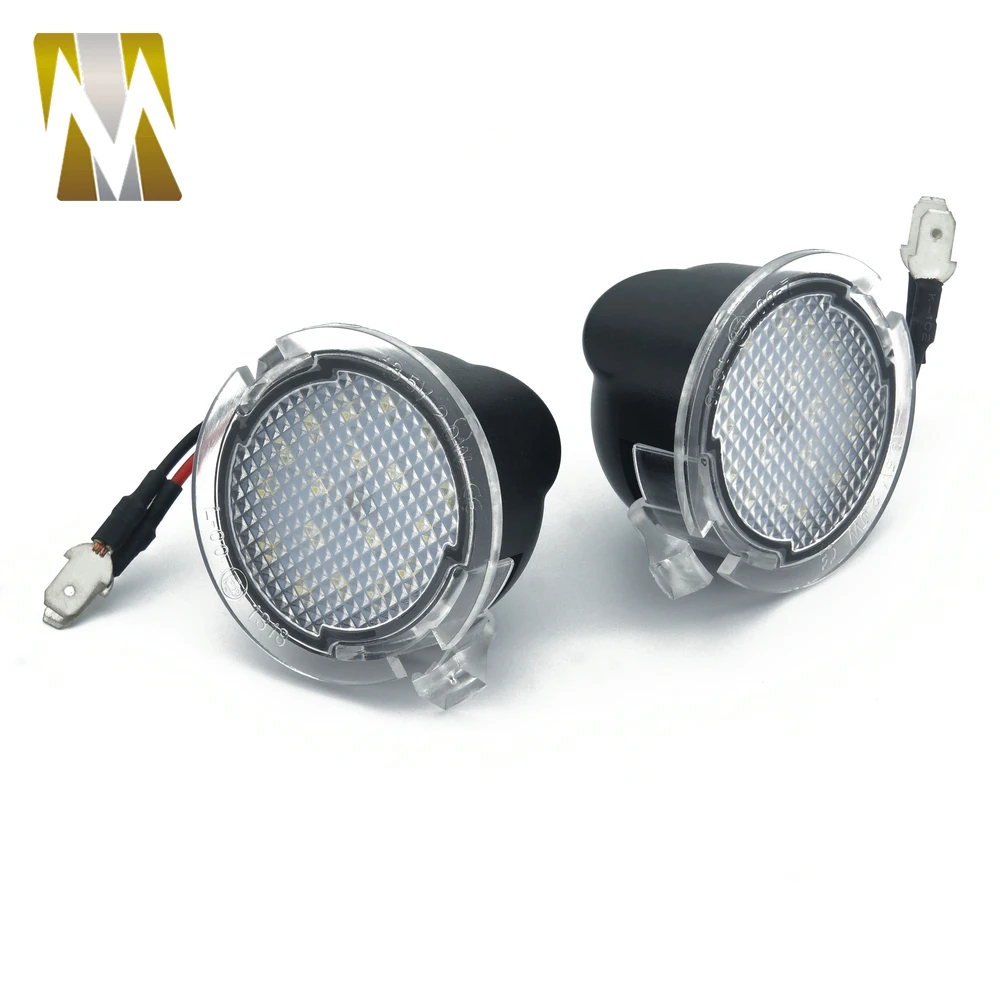 For Ford Edge Mondeo Explorer Taurus F-150 Pick Up F150 Heritago S-max LED Under Side Mirror Light Rearview Mirror Puddle Lamp (5)