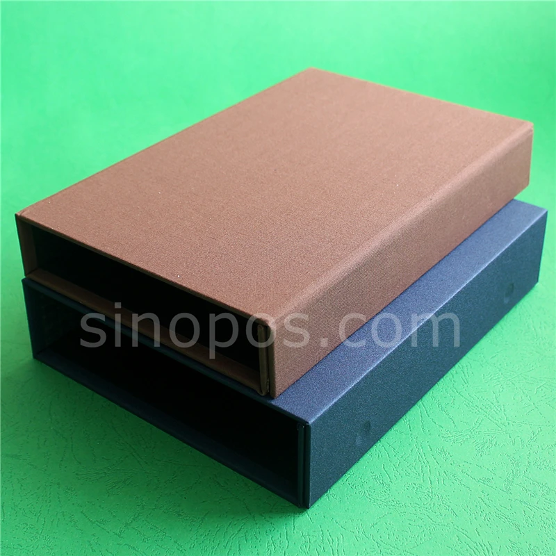 StackBook Full Cover, fabric samples cards holder textile material binding sleeve swatch stack book leather fold display binder 5