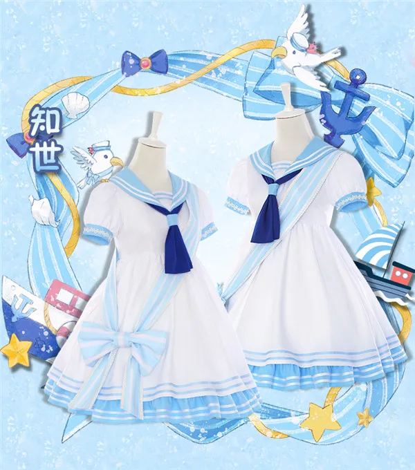 Cardcaptor Sakura кимоно Сакура Томойо Daidouji морской принцессы моряцкий костюм для костюмированной вечеринки; женские модельные игрушки для подарок на год