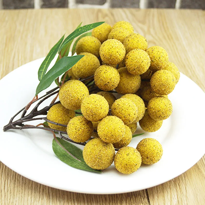 Искусственные фрукты моделирование Longan фото реквизит аксессуары праздничные