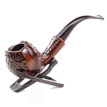 

Creative Classic Resin Pipes Smok Smoking Pipe Filter Grinder Herb Tobacco Pipe Smoking Accessories Mouthpiece Cigarette holder