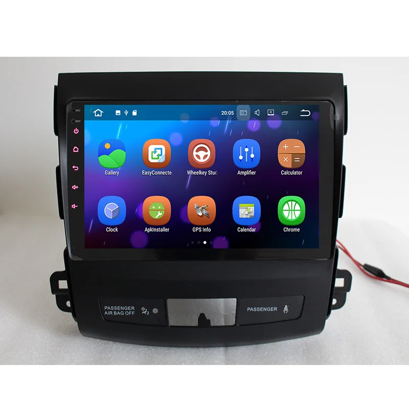 Lenvio 2G RAM Android 7 1 автомобильное радио GPS навигация для Mitsubishi Outlander 2006 2007 2008 2009 2010 2011 2012