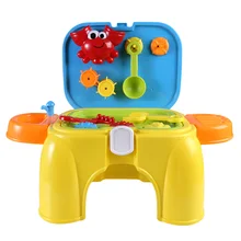 Surwish детские пляжные игрушки ролевые игры с выдвижным стулом для хранения развивающие игрушки