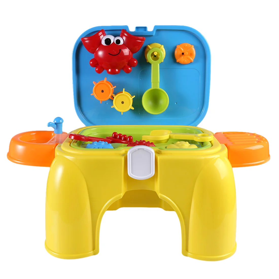 Surwish Kids Beach Toys Pretend Play with Retractable Storage Chair Educational Toys Surwish Kids Beach Toys Pretend Play with Retractable Storage Chair Educational Toys