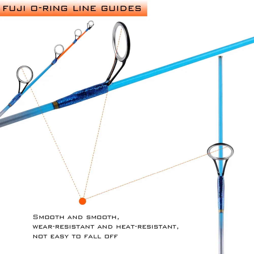 Sougayilang, портативная Удочка из углеродного волокна, ледяная приманка, Удочка с высококачественной рыболовной катушкой, набор рыболовных снастей