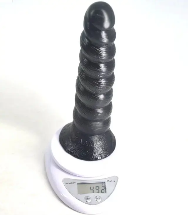 suction cup long silicone anal beads penis spiral anal dildo butt plug Stimulator anal plug Masturbator sex toys for couples gay 3