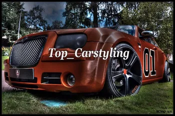 

Bronze brown Matte Chrome brushed Vinyl For Car wrap Covering Foil with air Bubble free PROTWRAPS 1.52x20m / 5x67ft