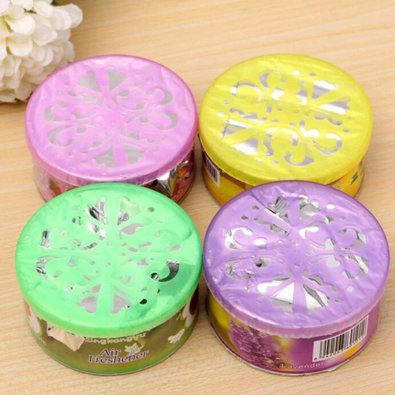 

1PCS Solid Air Freshener Household Car Toilet Deodorant Colorful Household Products Aromatherapy