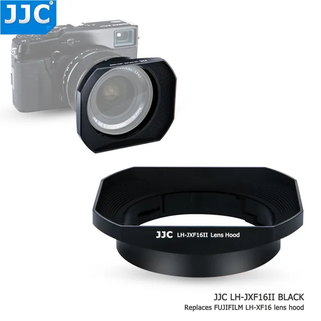 JJC LH-JXF16II Black 67mm Thread Size Square Camera Lens